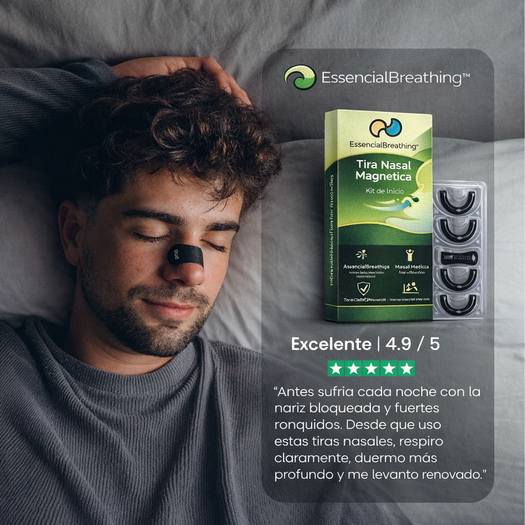 Tiras Nasales Magnéticas EssencialBreathing™